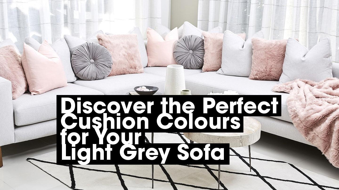 Discover the Perfect Cushion Colours for Your Light Grey Sofa - CoverMyCushion