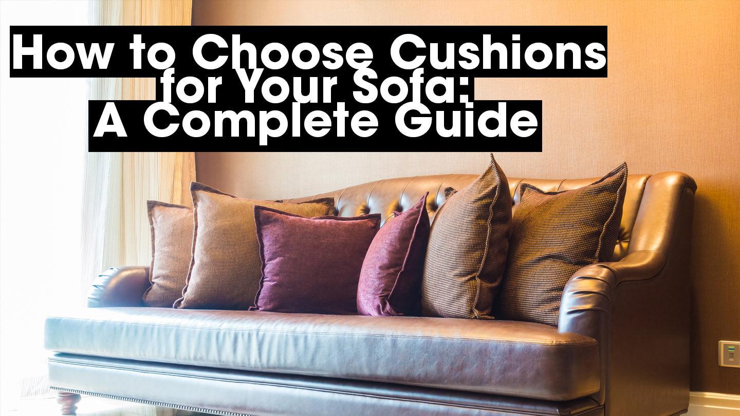 How to Style Cushions on a Sofa