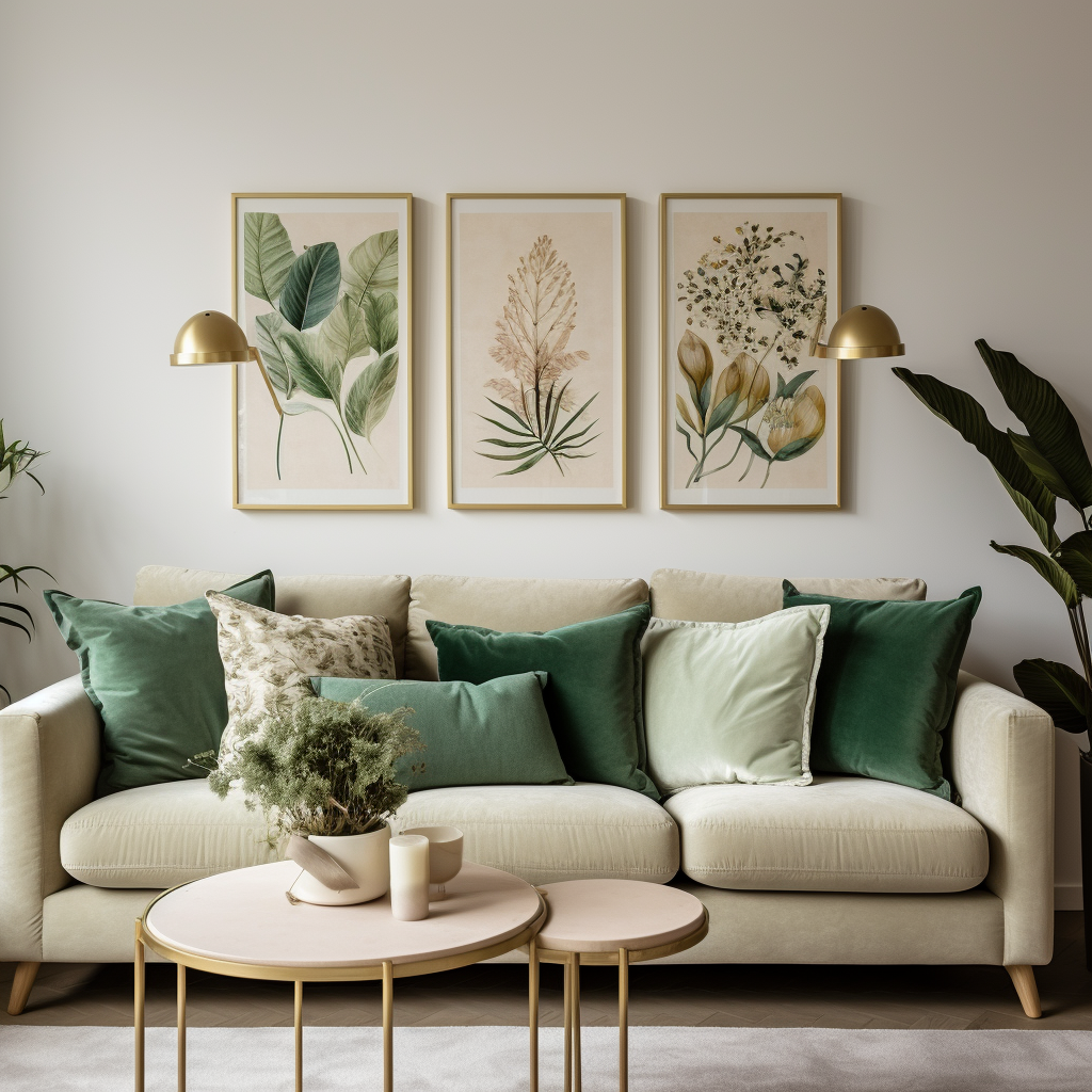 Green Cushion Covers