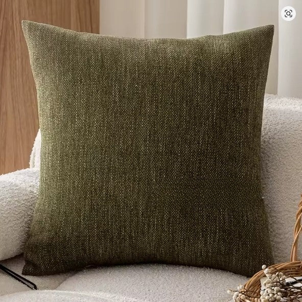 CoverMyCushion – Stylish Dark Green Cushion Cover for Cozy Home Décor