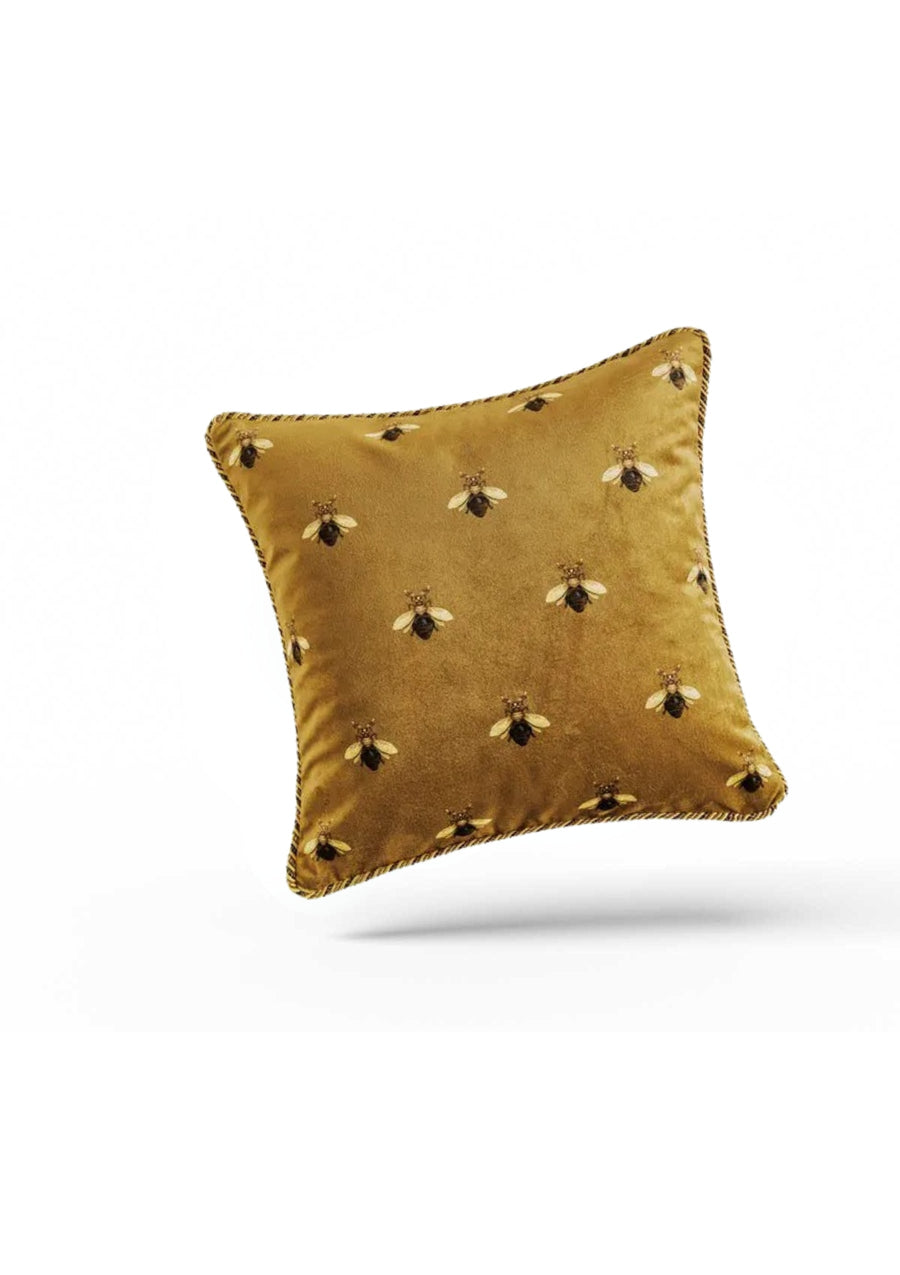Bee Cushion Cover | CoverMyCushion 45x45cm / No thanks - cover only