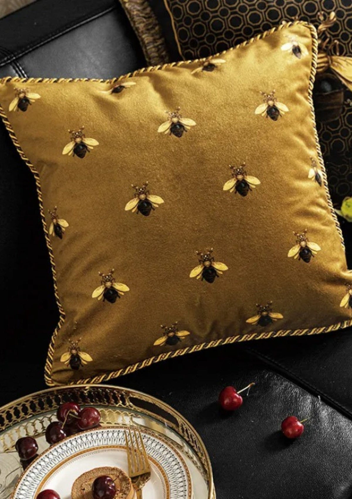 Bee Cushion Cover | CoverMyCushion