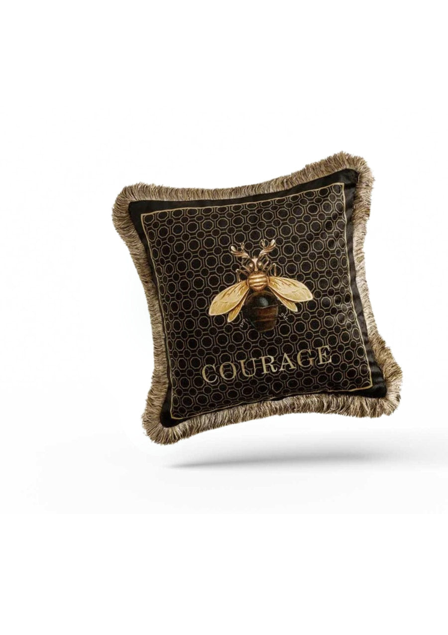 Bee Cushion Covers UK | CoverMyCushion 45x45cm / No thanks - cover only