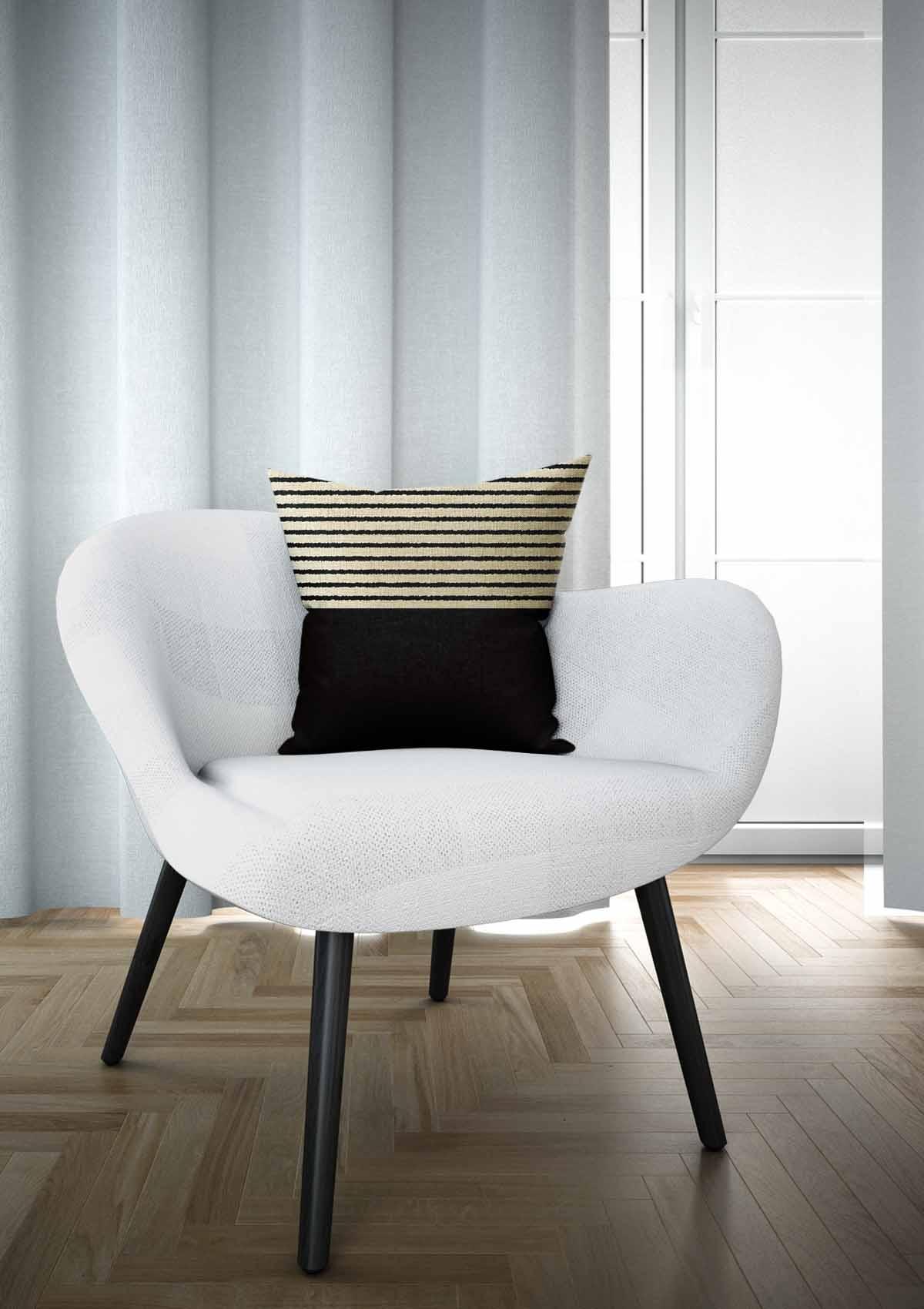 Black and White "Monochrome" Cushion Covers UK