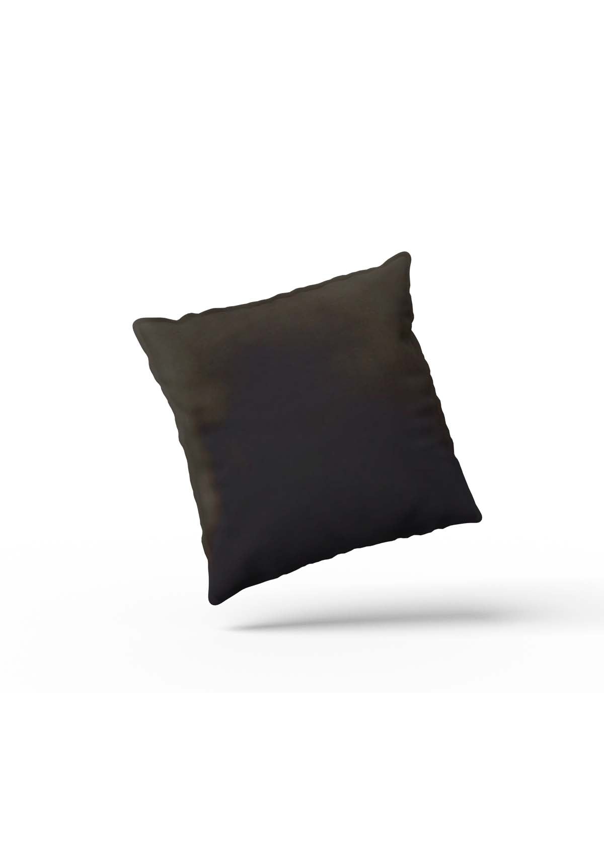 Black MidnightWhisper Velvet Cushion Covers