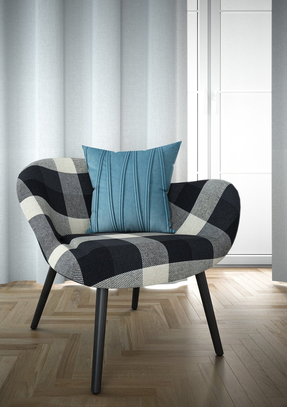 Blue Velvet Cushion Covers UK | CovermyCushion 30x50cm / Light Blue / No thanks - cover only