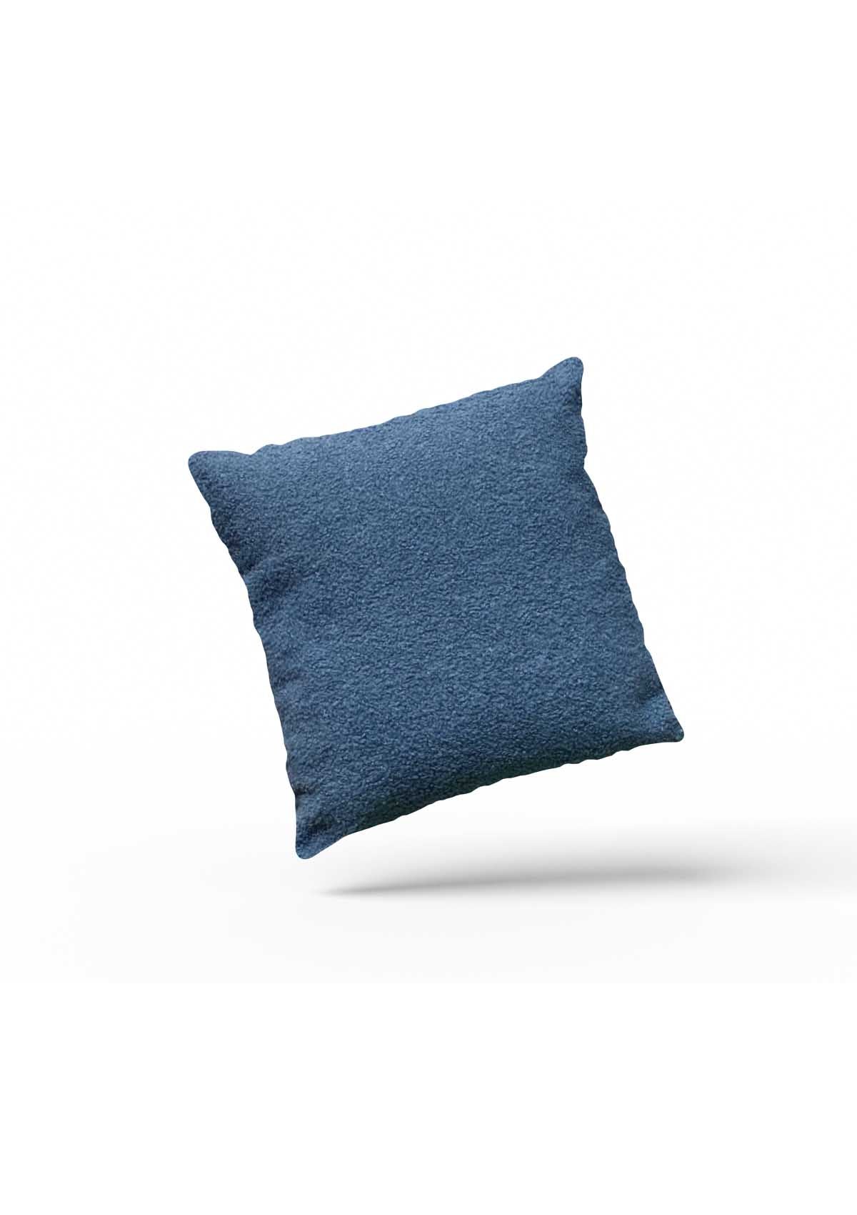 Faux Fur Blue SapphirePlush Cushion Covers