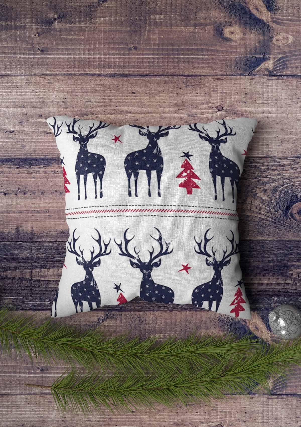 Blue Christmas Cushion Covers - Elevate your holiday decor with our collection of captivating blue Christmas cushion covers. Discover designs that evoke the magic of the season at CoverMyCushion.