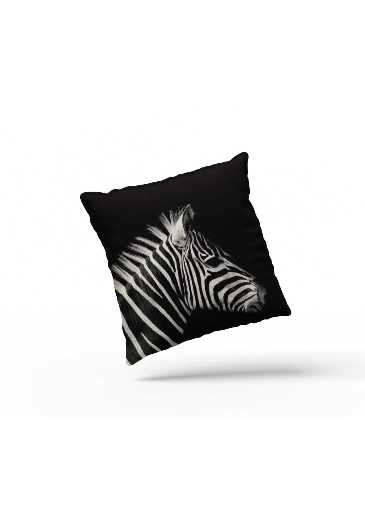 cushion covers with zebra face
