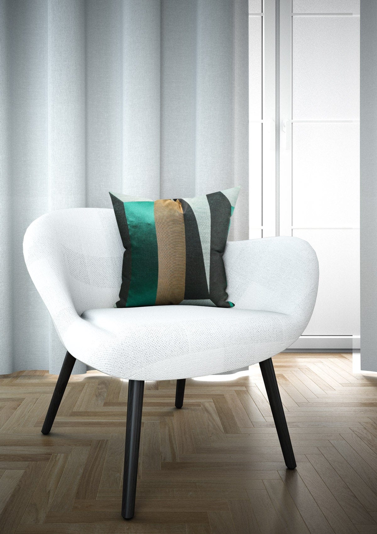 Dark Green and Gold Cushion Covers | CovermyCushion 30x50cm / Dark Green and Gold / No thanks - cover only