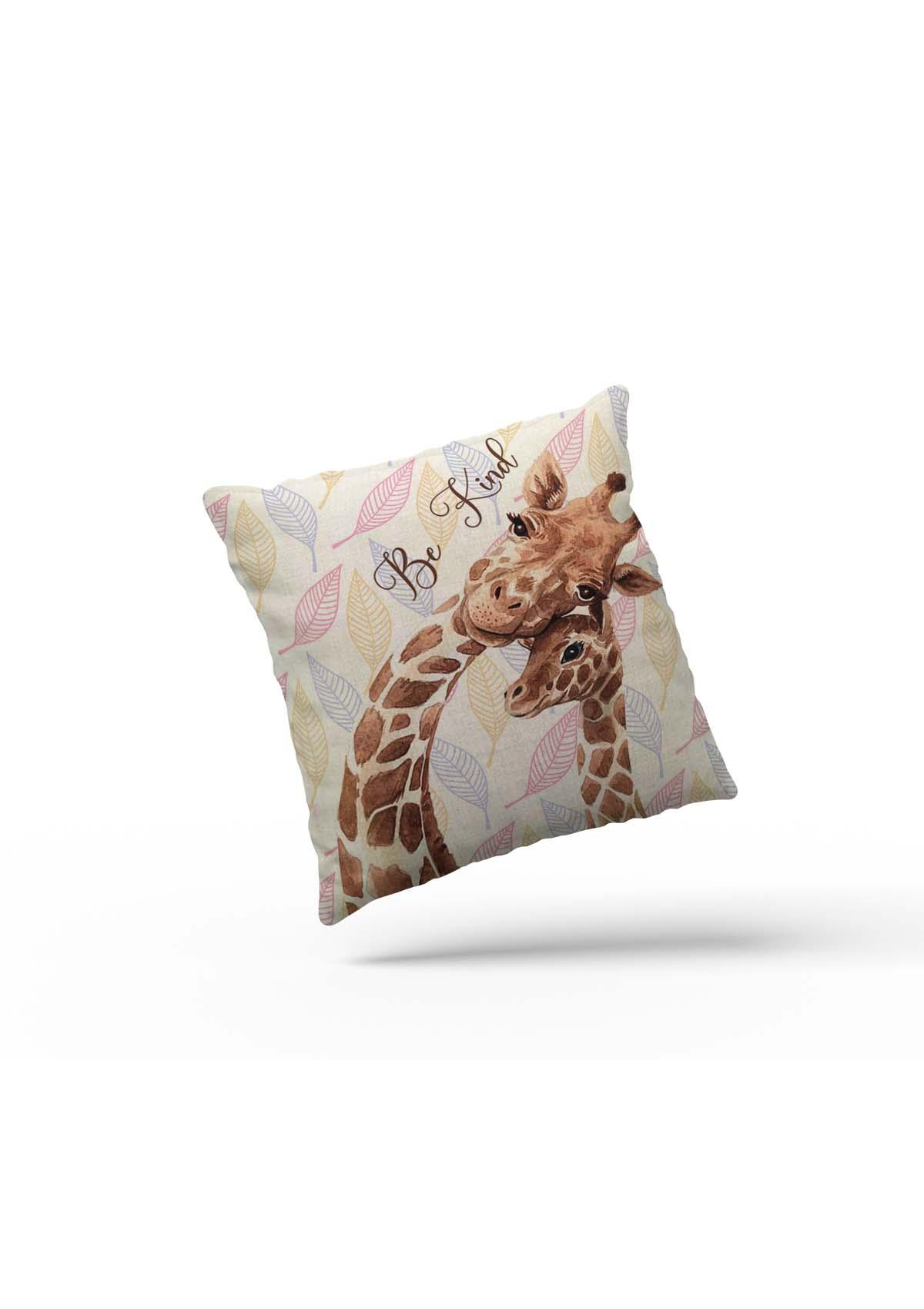 giraffe cushion cover uk