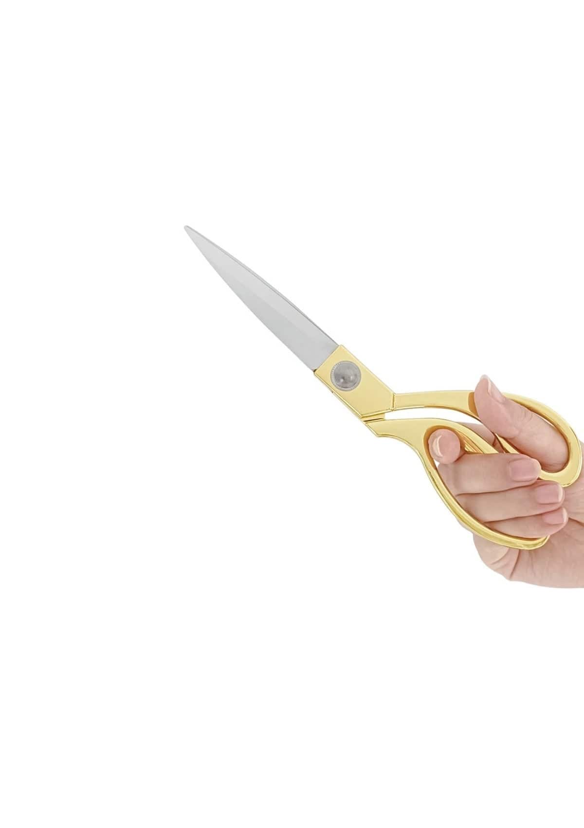 Gold Sewing Scissors | CovermyCushion 9.5 inch