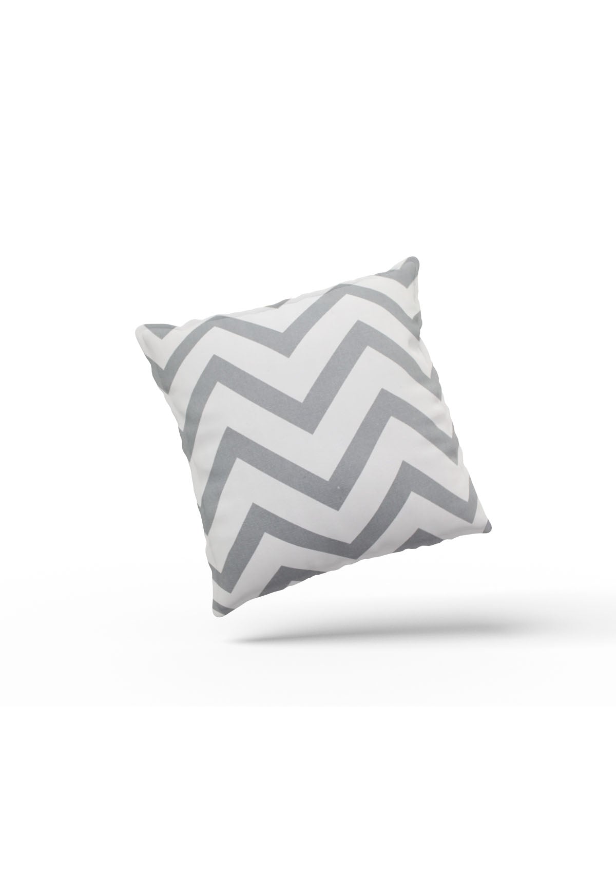Elegance Harmony's luxurious striped cushion cover in a cosy bedroom environment