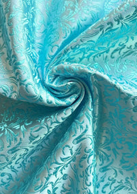 Thumbnail for Light Blue Jacquard Fabric | CovermyCushion Light Blue / 50x75cm