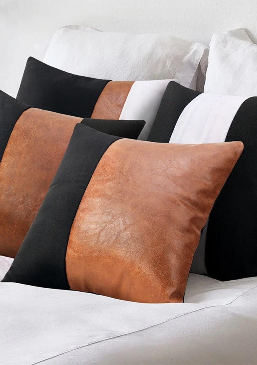 Luxury Leather Cushion Covers | CoverMyCushion