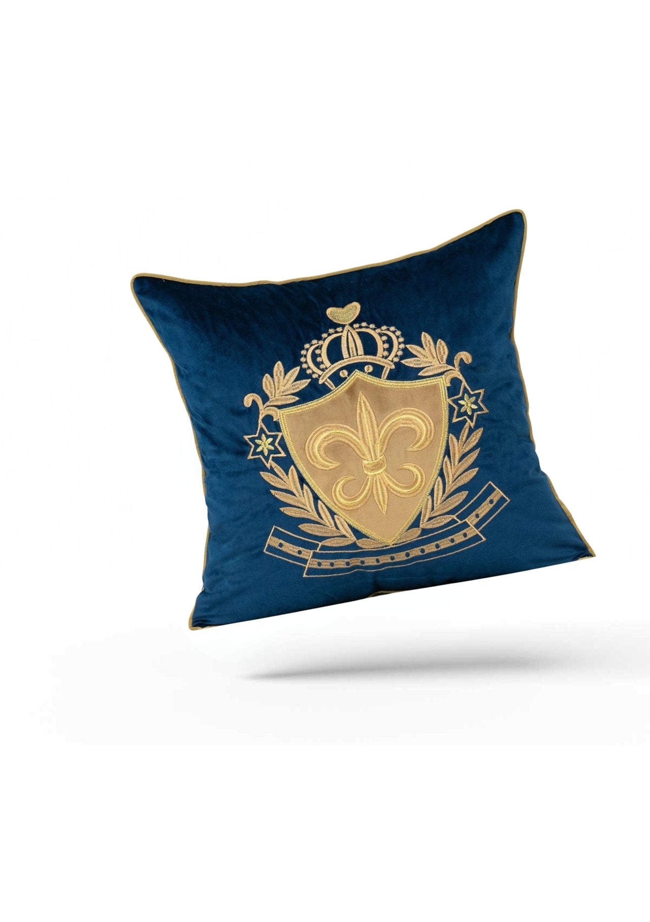 Luxury Velvet Cushion Covers | CoverMyCushion 45x45cm / Navy blue / No thanks - cover only