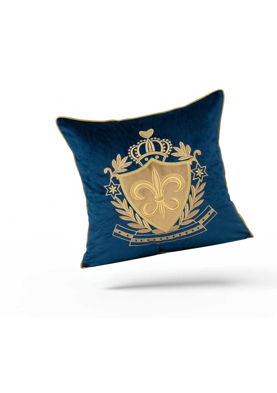 Luxury Velvet Cushion Covers | CoverMyCushion 45x45cm / Navy blue / No thanks - cover only