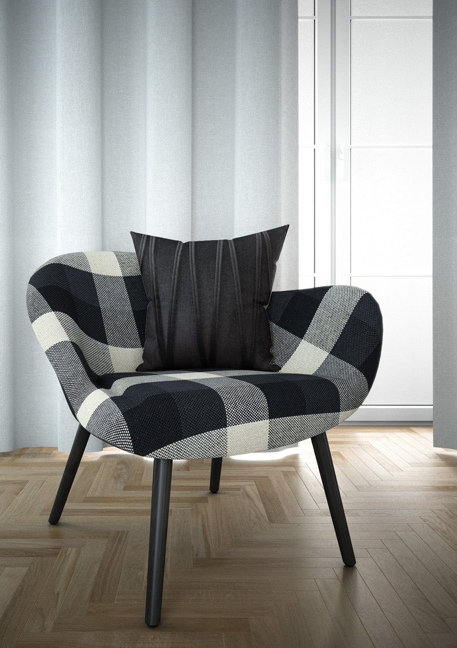 Luxury Velvet Cushion Covers UK | CovermyCushion 30x50cm / Black / No thanks - cover only