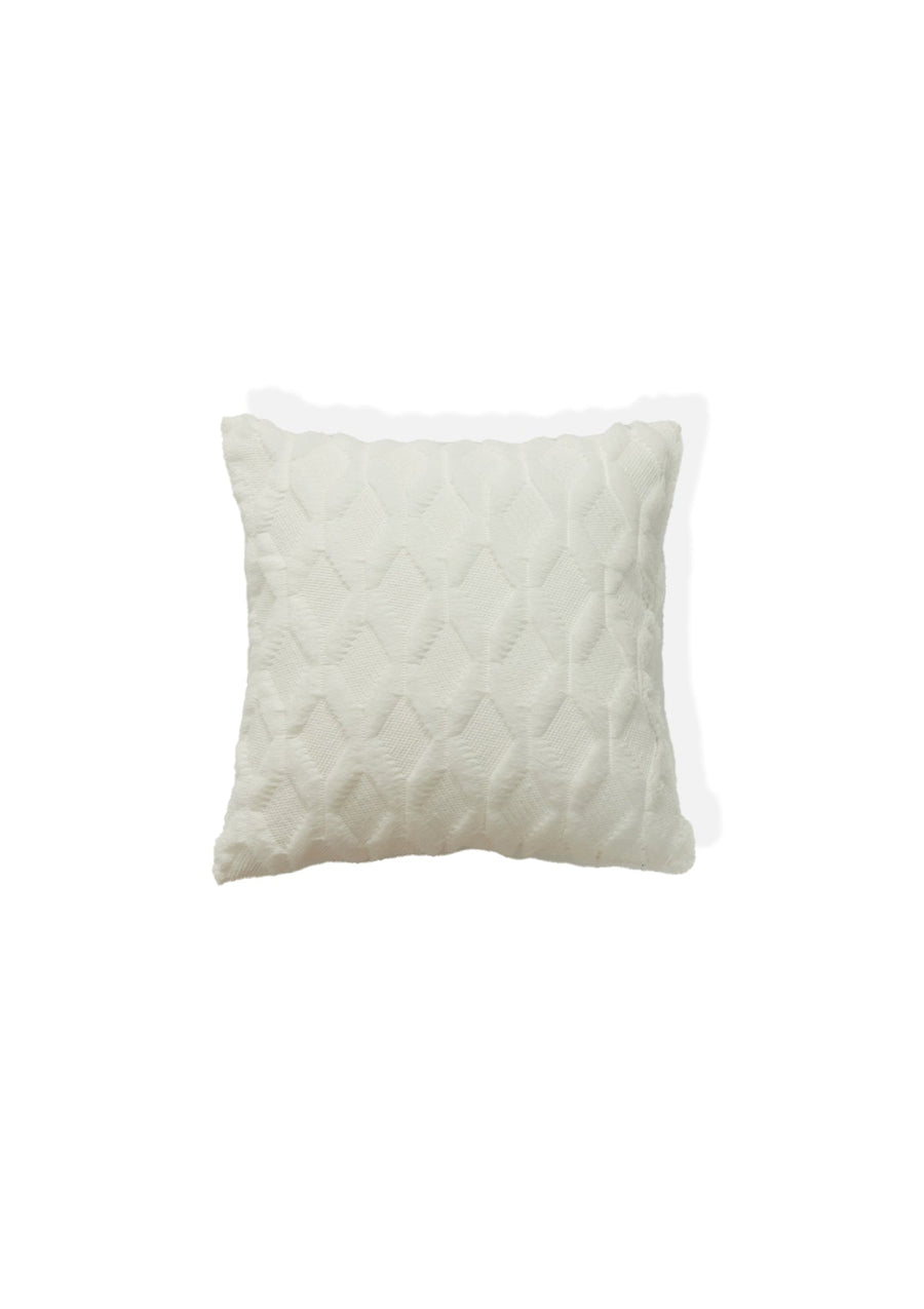 Pristine White Fluffy Cushion Covers | CovermyCushion