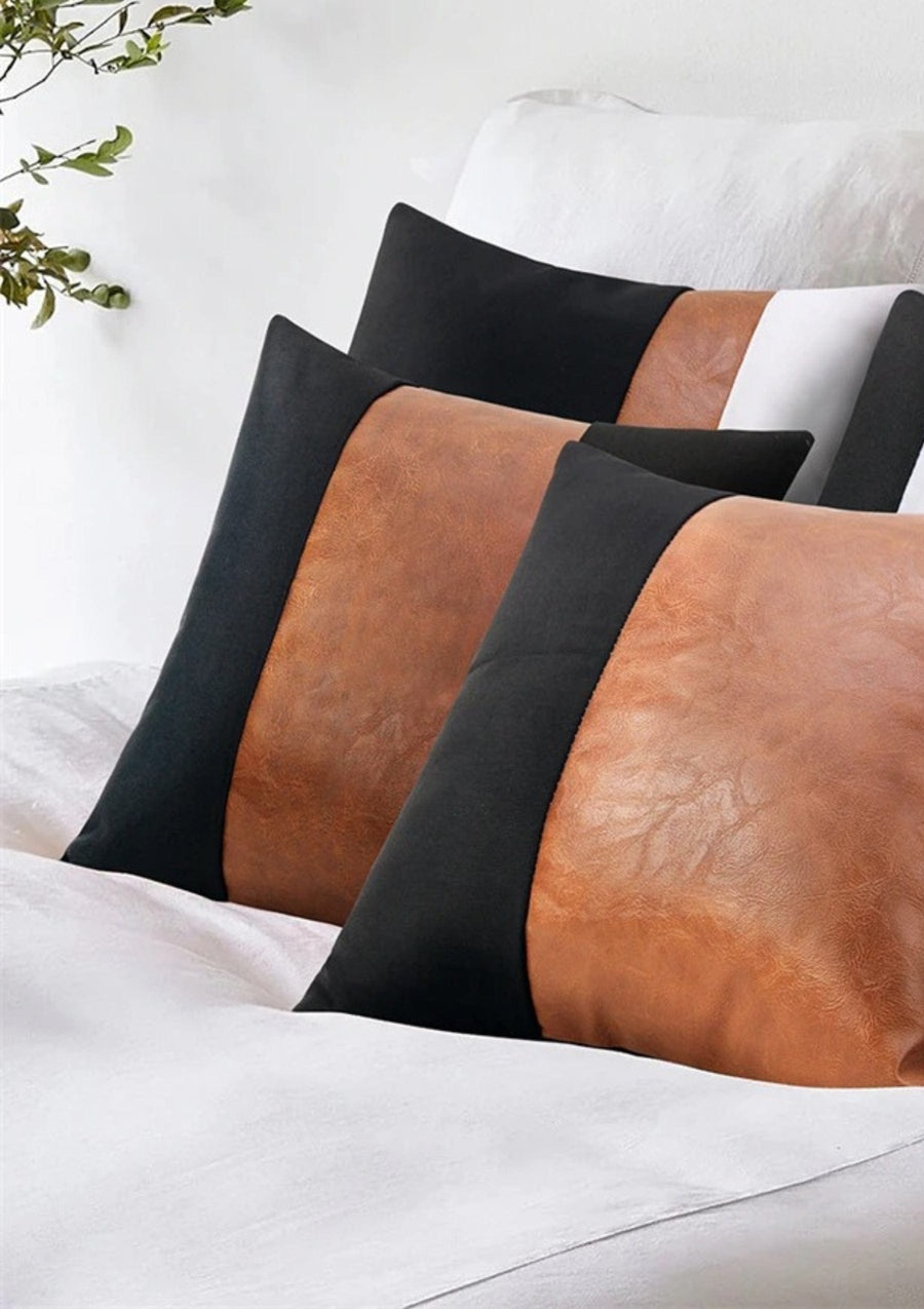 PU Leather Cushion Covers | CoverMyCushion