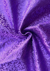Thumbnail for Purple Jacquard Fabric | CovermyCushion Purple / 50x75cm