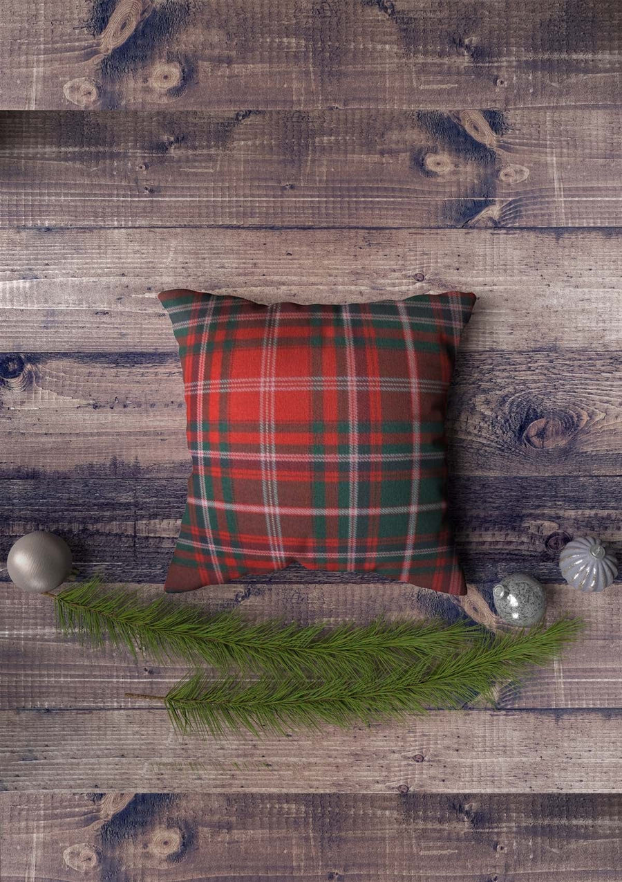 Red Tartan UK Cushion Covers | CoverMyCushion 40x40cm / Red / No thanks - cover only