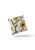 Sunflower Cushion Covers | CoverMyCushion 45x45 / White / No thanks - cover only
