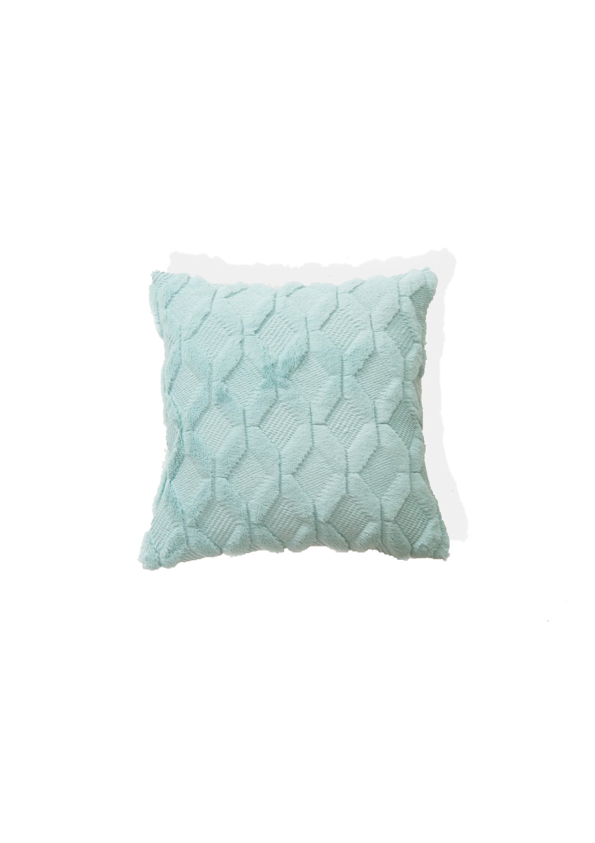 Teal Elegance Fluffy Cushion Covers | CovermyCushion