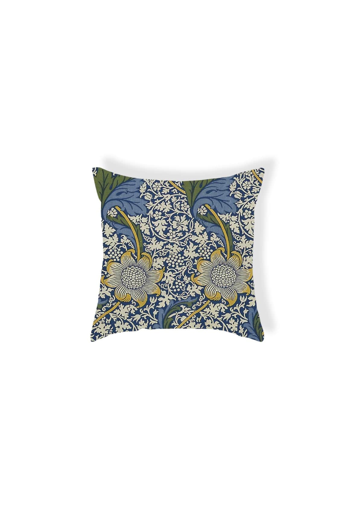 Navy Floral Cushion Covers