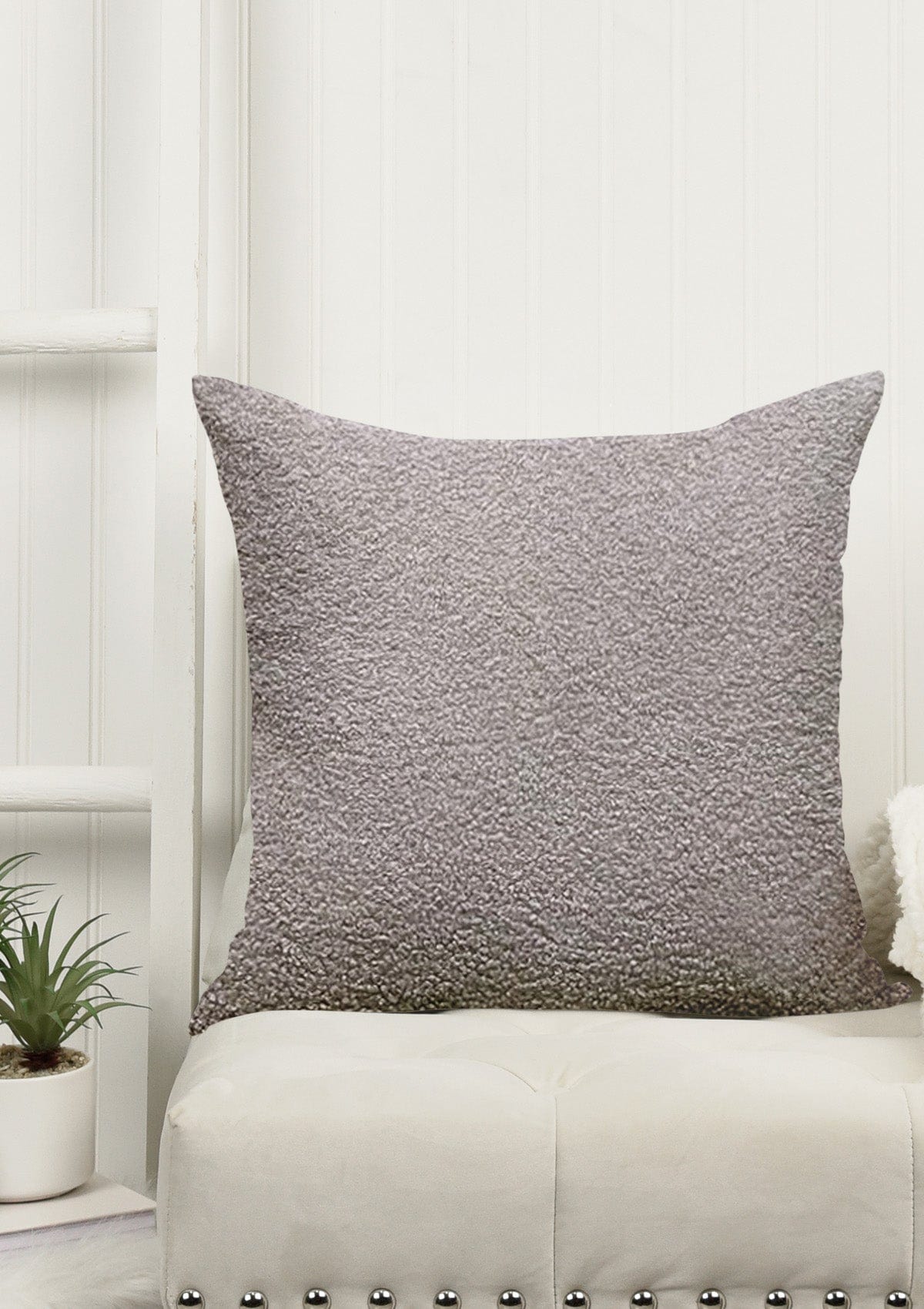 Grey Faux Fur Cushion Covers 30x50cm / Grey / No thanks - cover only
