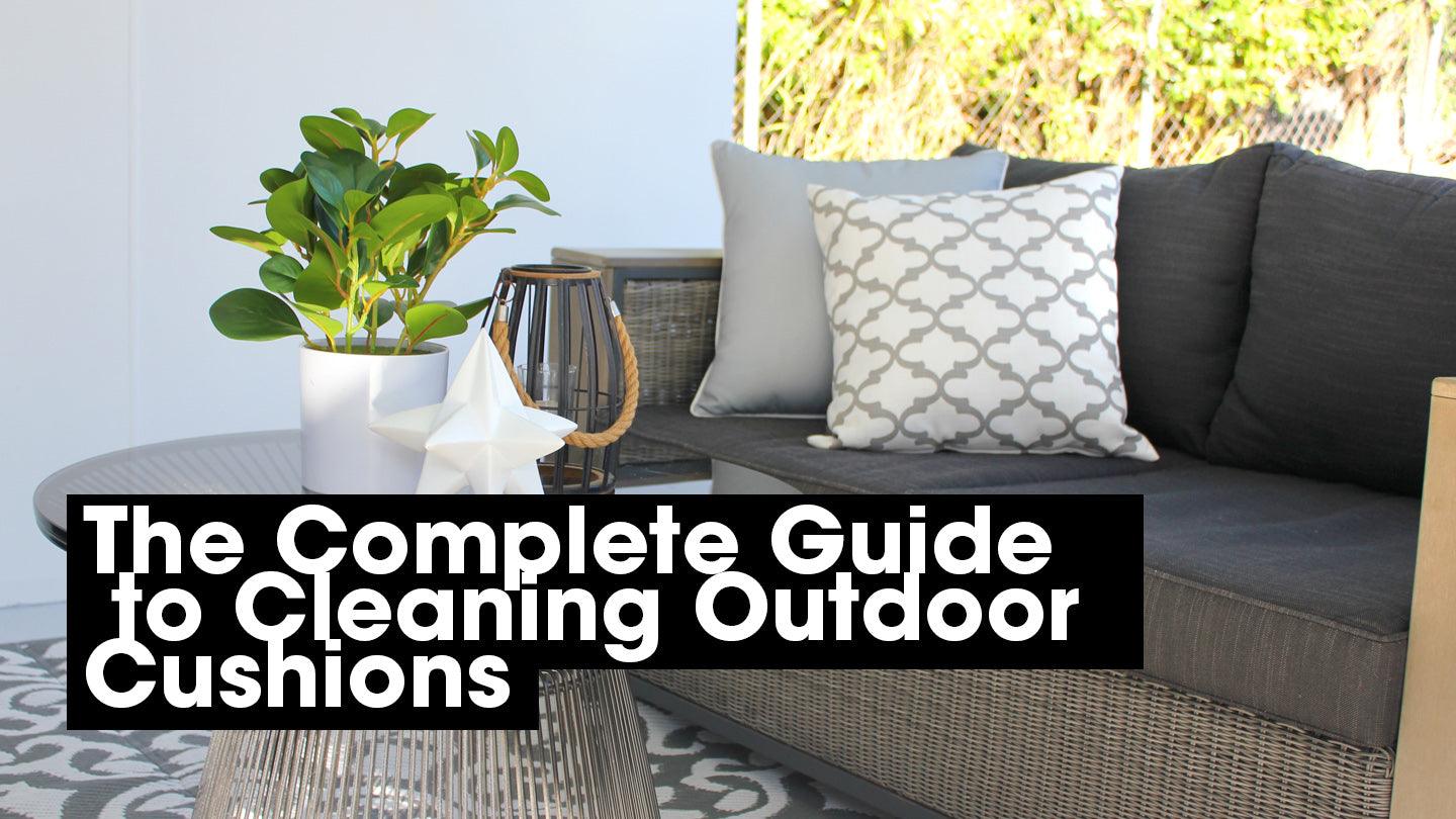 The Complete Guide to Cleaning Outdoor Cushions: Tips and Tricks from CoverMyCushion - CoverMyCushion