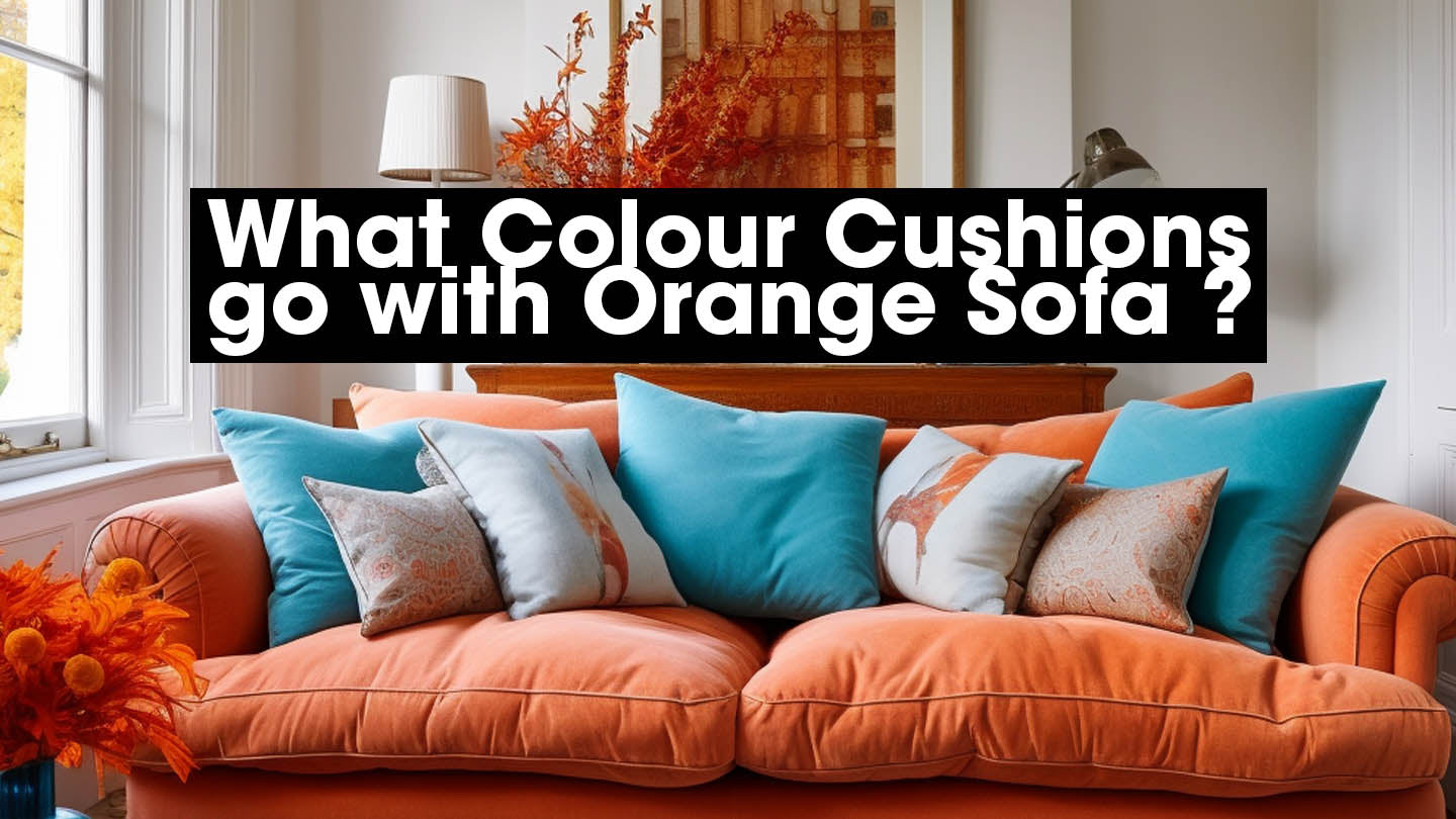 Cushion Colours For Your Orange Sofa