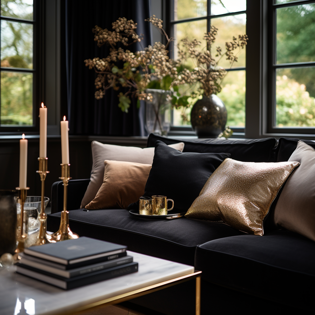 Gold Cushion Covers