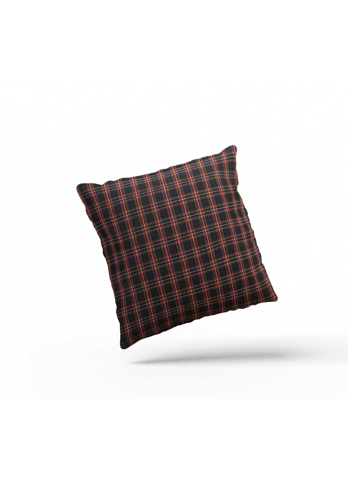 Black Tartan Cushion Covers