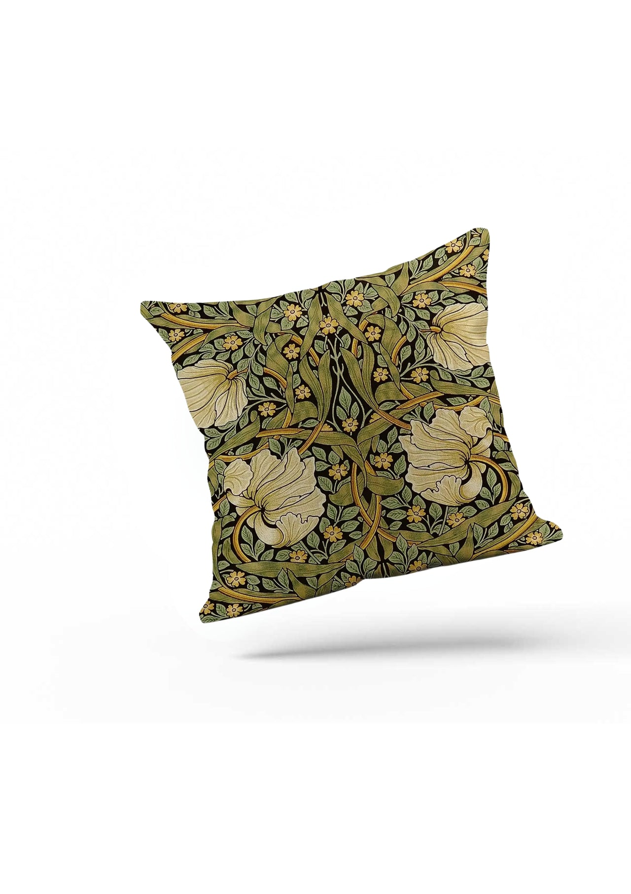 FloraLuxe Linen Cushion Cover