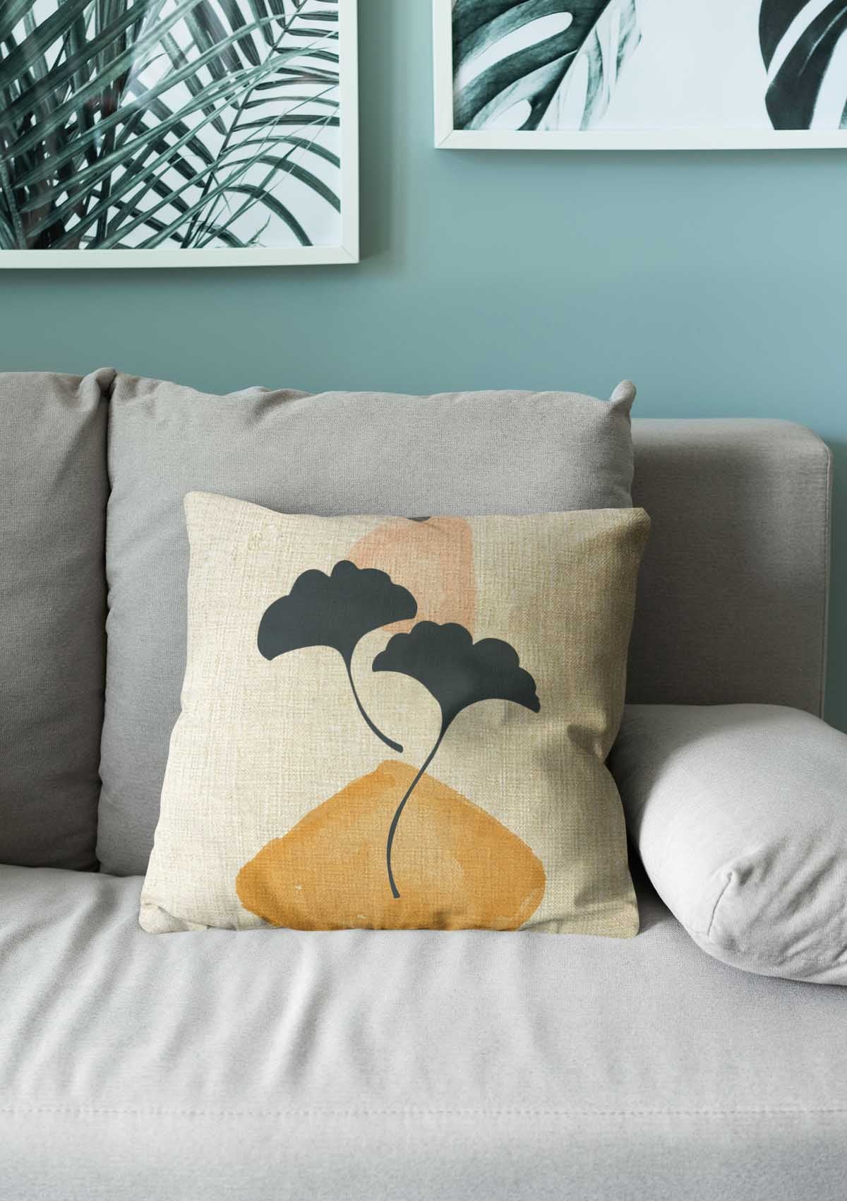 Abstract UK Cushion Cover
