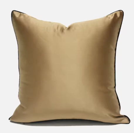 Black and Gold GeoLuxe Cushion Covers
