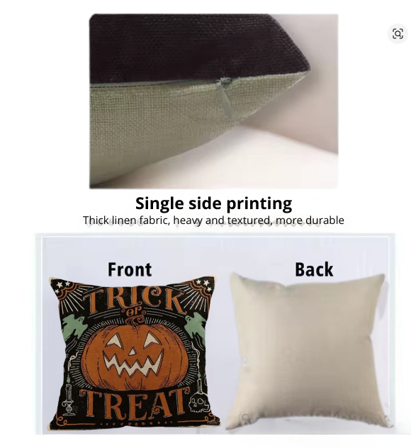 Trick & Treat Pumpkin Cushion Cover