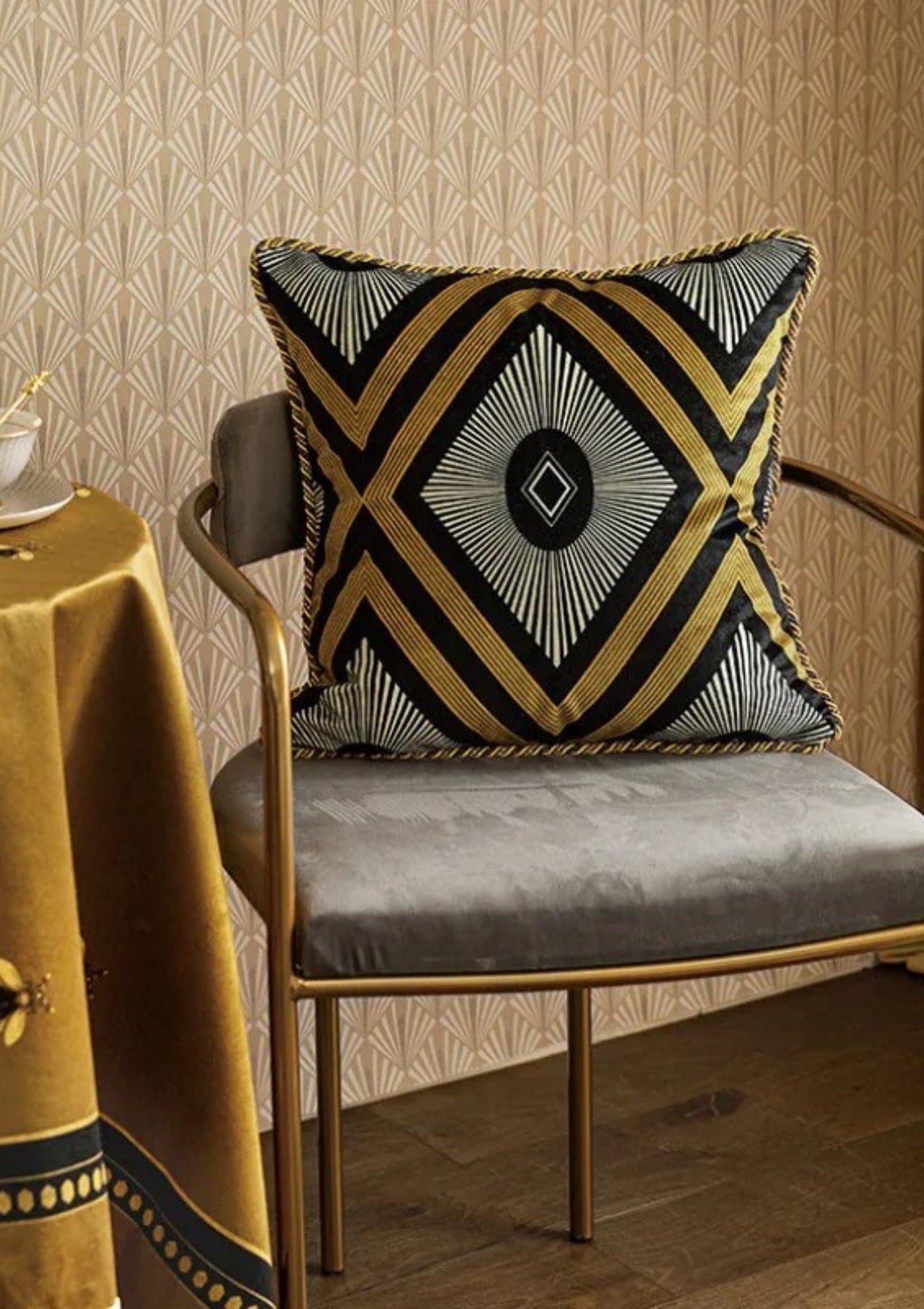 Art Deco Cushion Covers UK​ | CoverMyCushion