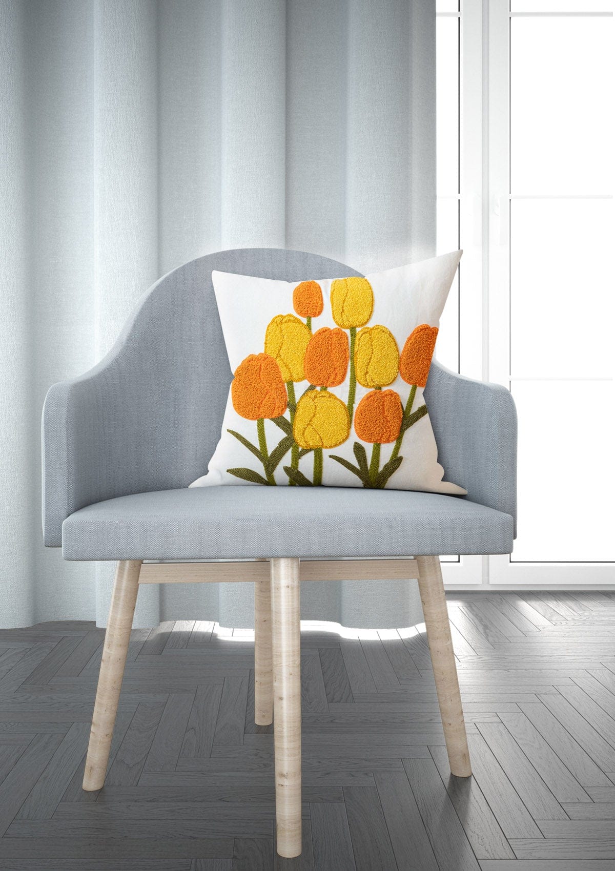 Autumn Floral Cushion Cover | CovermyCushion