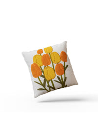 Thumbnail for Autumn Floral Cushion Cover | CovermyCushion 45x45cm / White / No thanks - cover only