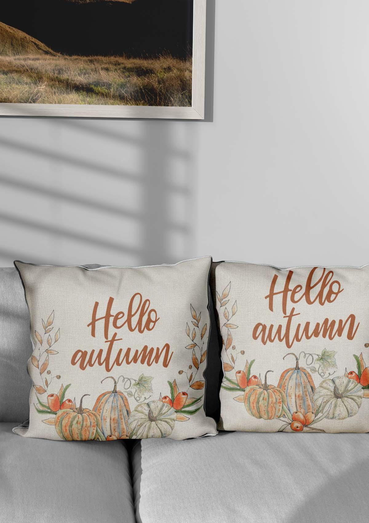 Autumnal Cushion Covers | CoverMyCushion 45x45cm / No thanks - cover only