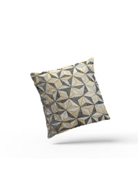 Thumbnail for Black and Gold Geometric Cushion Covers | CovermyCushion