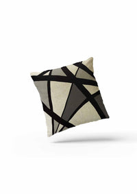 Thumbnail for Black and White Geometric Cushion Covers | CoverMyCushion 40x40cm / No thanks - cover only