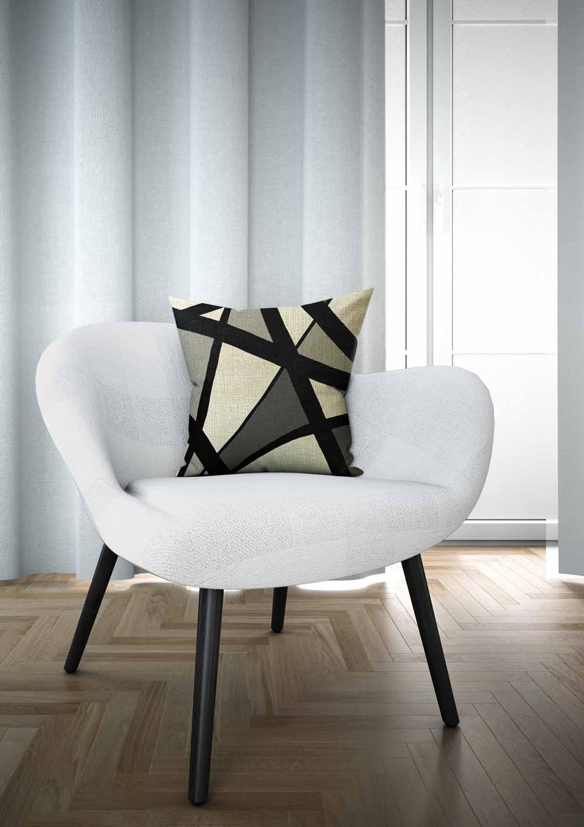 Black and White Geometric Cushion Covers | CoverMyCushion