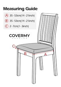 Thumbnail for Black Cushion Seat Cover For Chair​ | CoverMyCushion Black