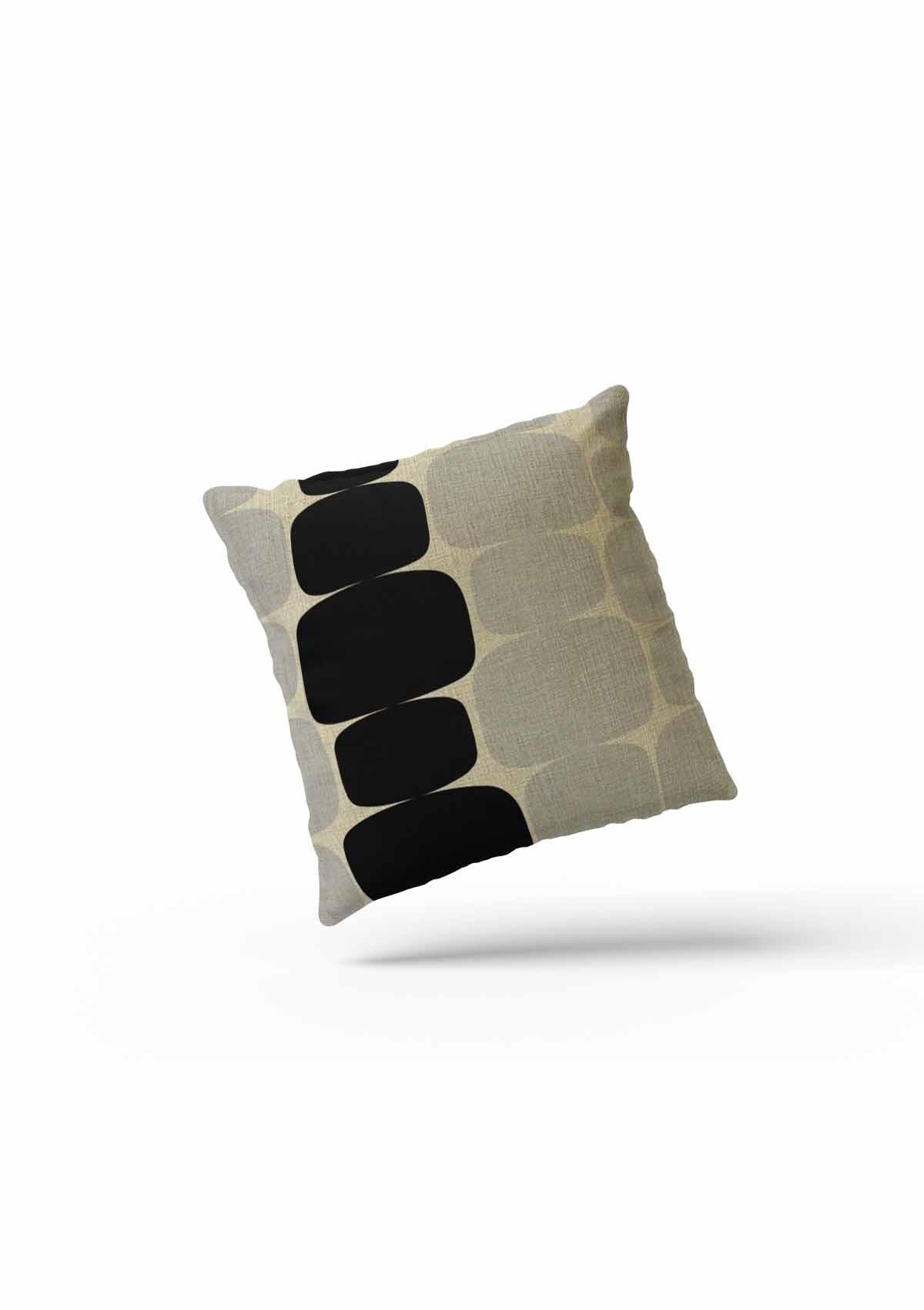 Black White and Grey Cushion Covers | CoverMyCushion 40x40cm / No thanks - cover only