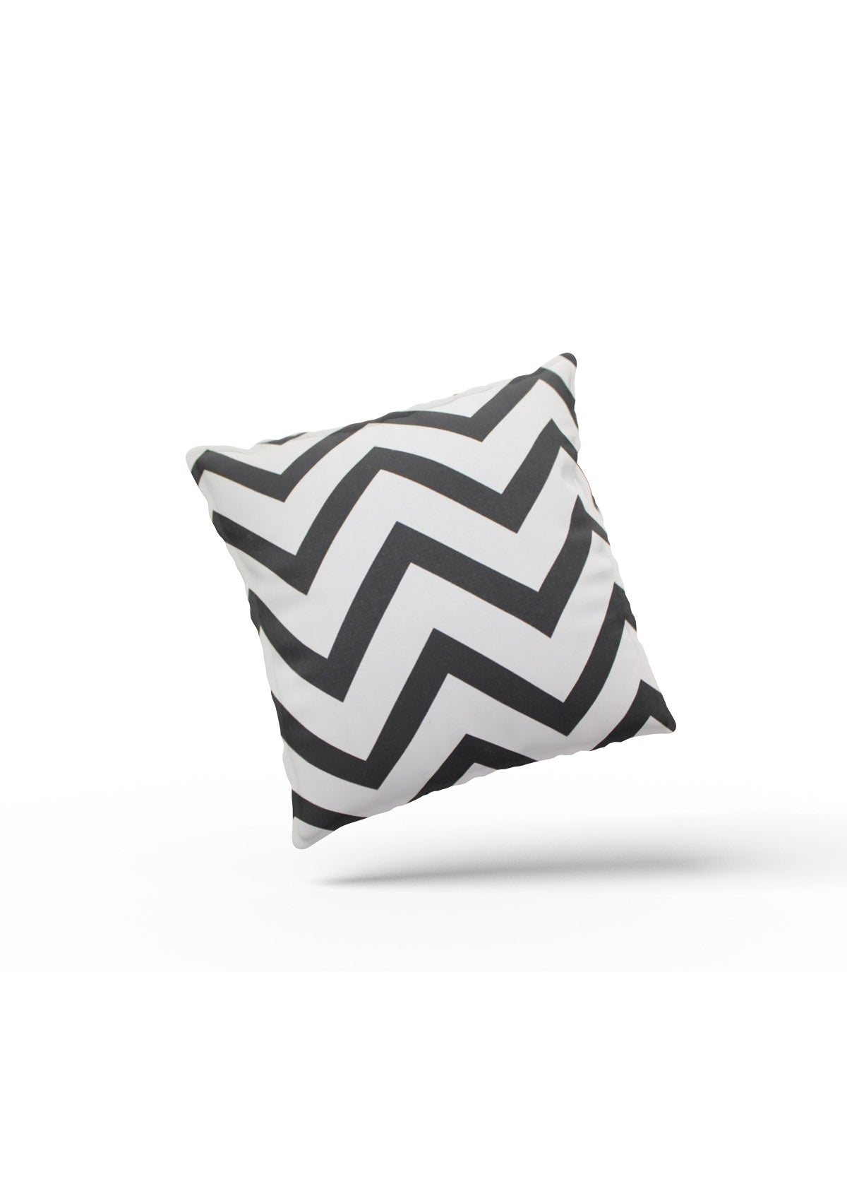 Classic monochrome stripe cushion cover for elegant decor