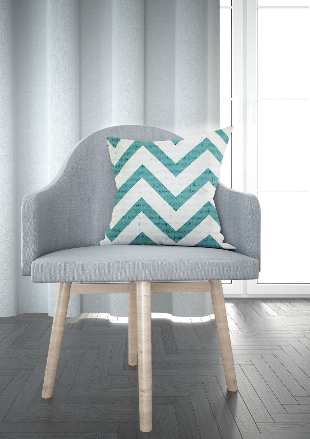 Blue and White Striped Cushion Covers | CoverMyCushion