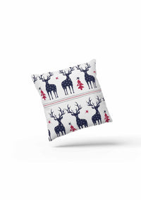 Thumbnail for Blue Christmas Cushion Covers | CoverMyCushion 45x45 / No thanks - cover only